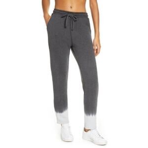 Zella Dip Dye Jogger Sweatpants Grey Forged Women's Size Small NWT